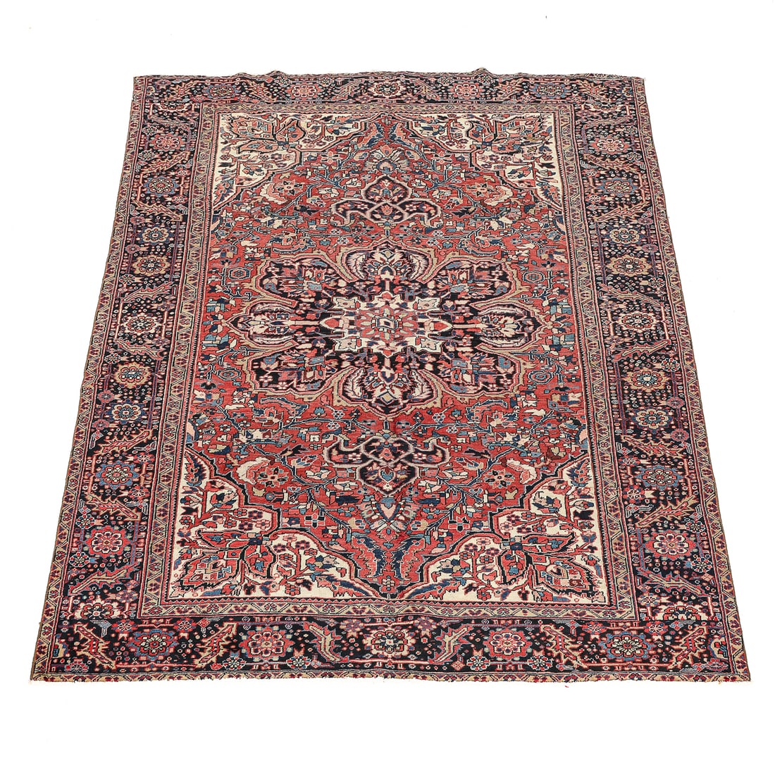 7'10" X 11'1" Heriz Rug: 7'10" X 11'1" Heriz Rug