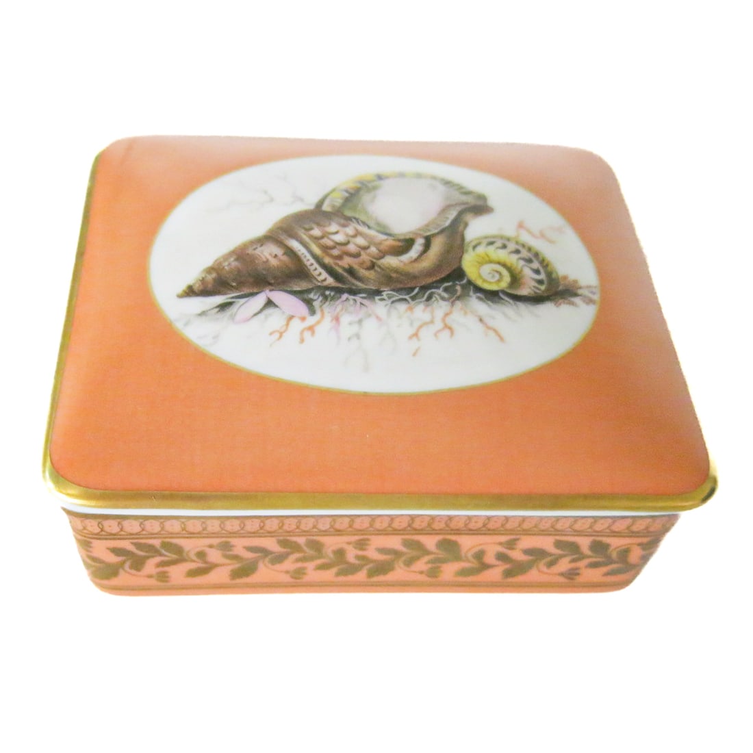 Mottahedah Portugal Historic Natchez Foundation Trinket Box with Lid (1 of 6)