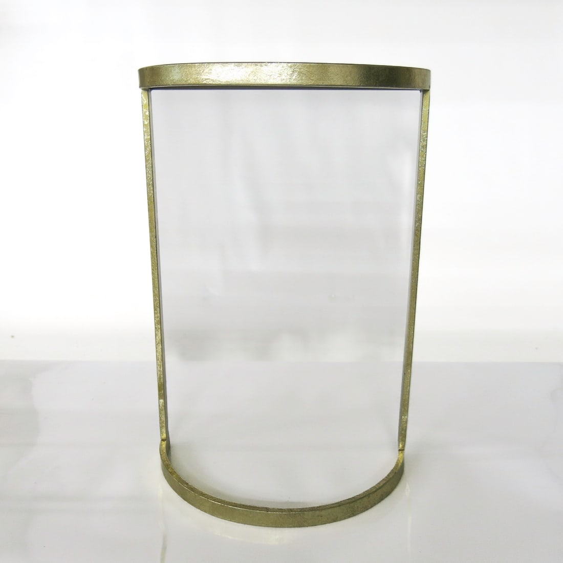 Metal Demi Lune Drinks Table (1 of 3)