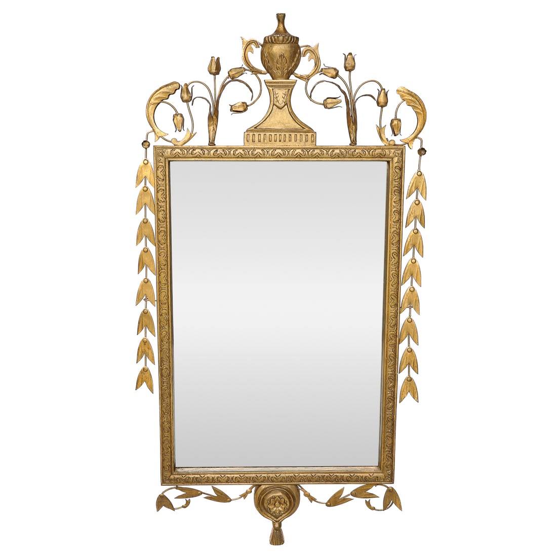 Italian Style Gold Leaf Wall Mirror (1 of 6)
