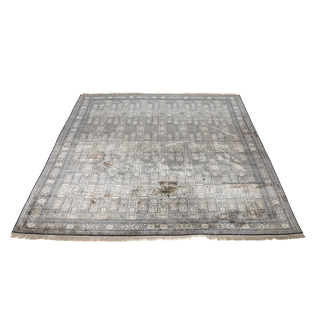 8'10" X 12'8" Chinese Silk Rug (1 of 7)