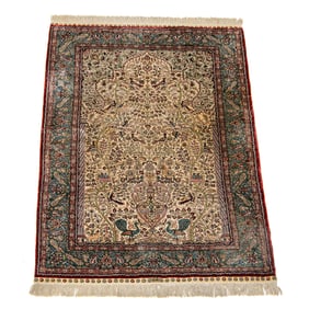 3' X 5'6" Turkish Silk Rug
