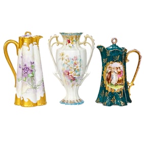 Porcelain Items, Three Total