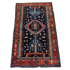 4'8" X 9'9" Bijar Rug