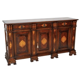 Theodore Alexander Neoclassical Style Inlaid Credenza/Buffet