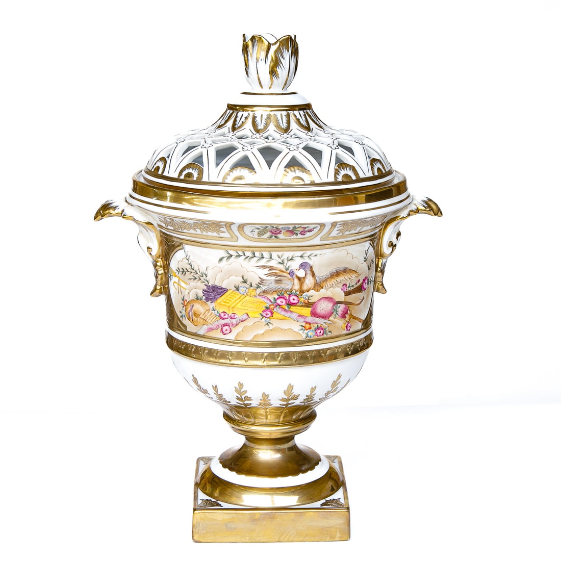 Sevres Style French Porcelain Urn (1 of 9)