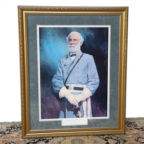 Clyde Heron Limited Edition Historical Print Depicting General Robert E. Lee