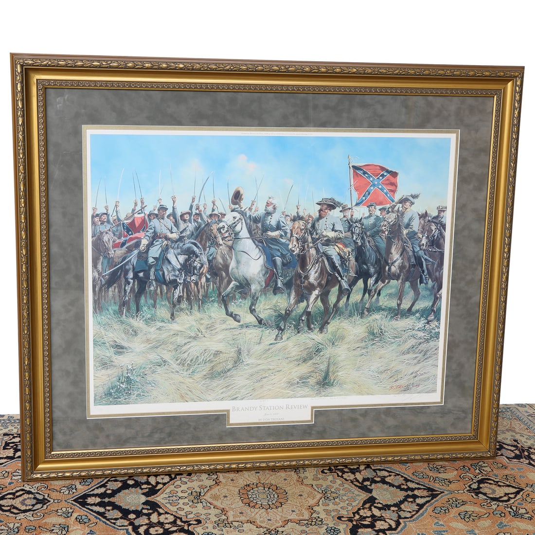 Don Troiani Limited Edition Historical Print Depicting Brandy Station Review (1 of 8)