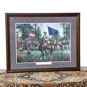 John Paul Strain Limited Edition Historical Print Depicting Triumph at Chickamauga