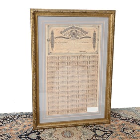 One Hundred Dollar Confederate States of America Bond