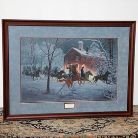 Mort Kunstler Limited Edition Historical Print Depicting the Fairfax Raid