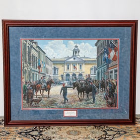 Mort Kunstler Limited Edition Historical Print Depicting The Guns of Autumn