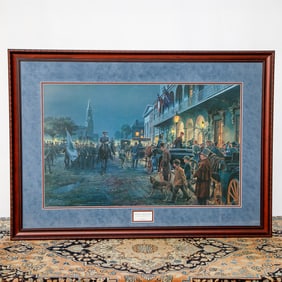 Mort Kunstler Limited Edition Historical Print Depicting Charleston-Autumn 1861