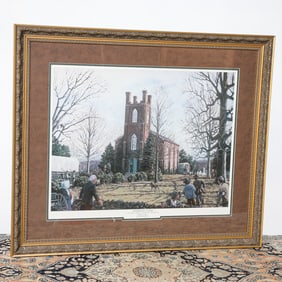 John Black Limited Edition Historical Print Depicting Journey's End
