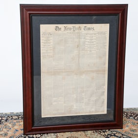 Historical New York Times Editorial Print, Volume XIII-No. 3754, October 5, 1863