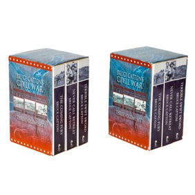 Bruce Catton' s Civil War Three Volume Book Set, Two Total Sets
