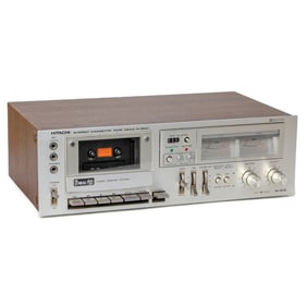 Vintage Hitachi D-850 Stereo Cassette Tape Deck
