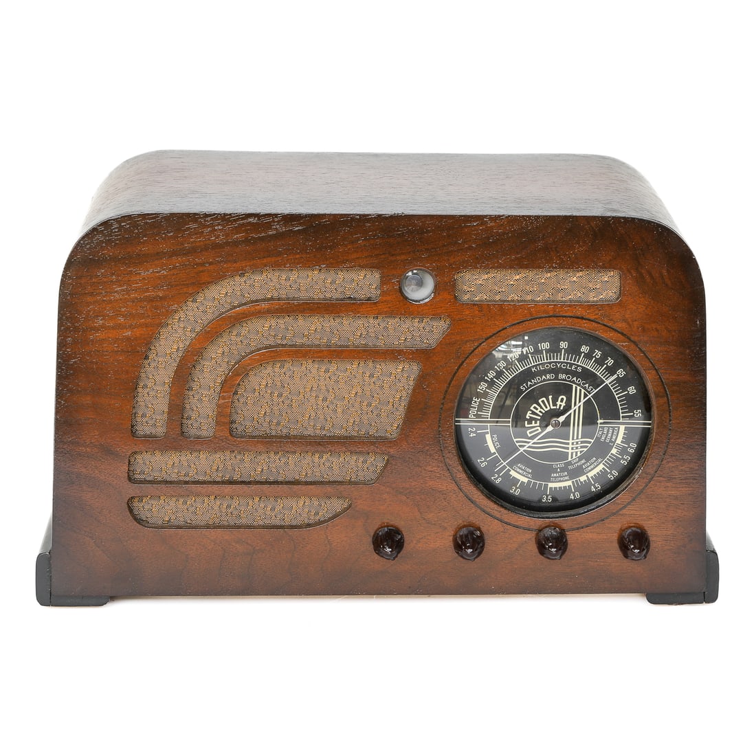 Detrola Model 154E Art Deco Tube Radio (1 of 8)