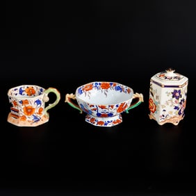 Group of Ironstone, Three Total Pieces