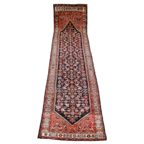 3'5" X 16'9" Hamadan Runner