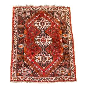 3'11' 'X 5'7" Shiraz Rug