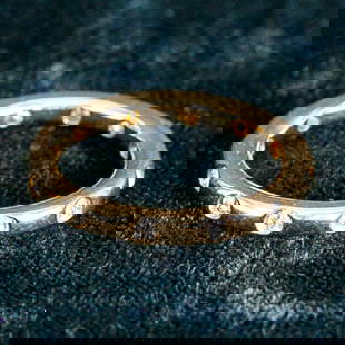 Tiffany & Company Rose Gold Etoile Diamond Ring, Size 7: Tiffany & Company Rose Gold Etoile Diamond Ring, Size 7, Consisting of Twelve (12) Natural Round Brilliant-Cut Diamonds Weighing .35 Carats. Diamonds are E-F in Color and VS in Clarity. Ring Weighs 4.