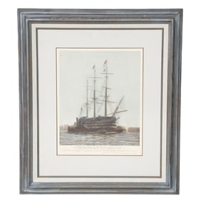 The Last Journey of "Victory", 1922 Framed Print