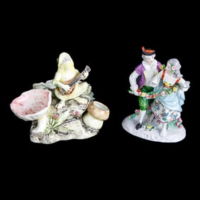 Porcelain Items, Two Total