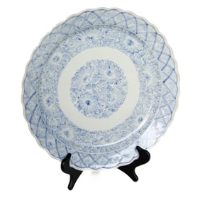 Late 19th/Early 20th C. Japanese Porcelain Circular Platter