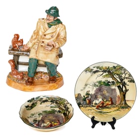 Collection of Royal Doulton Items, Three Pieces Total