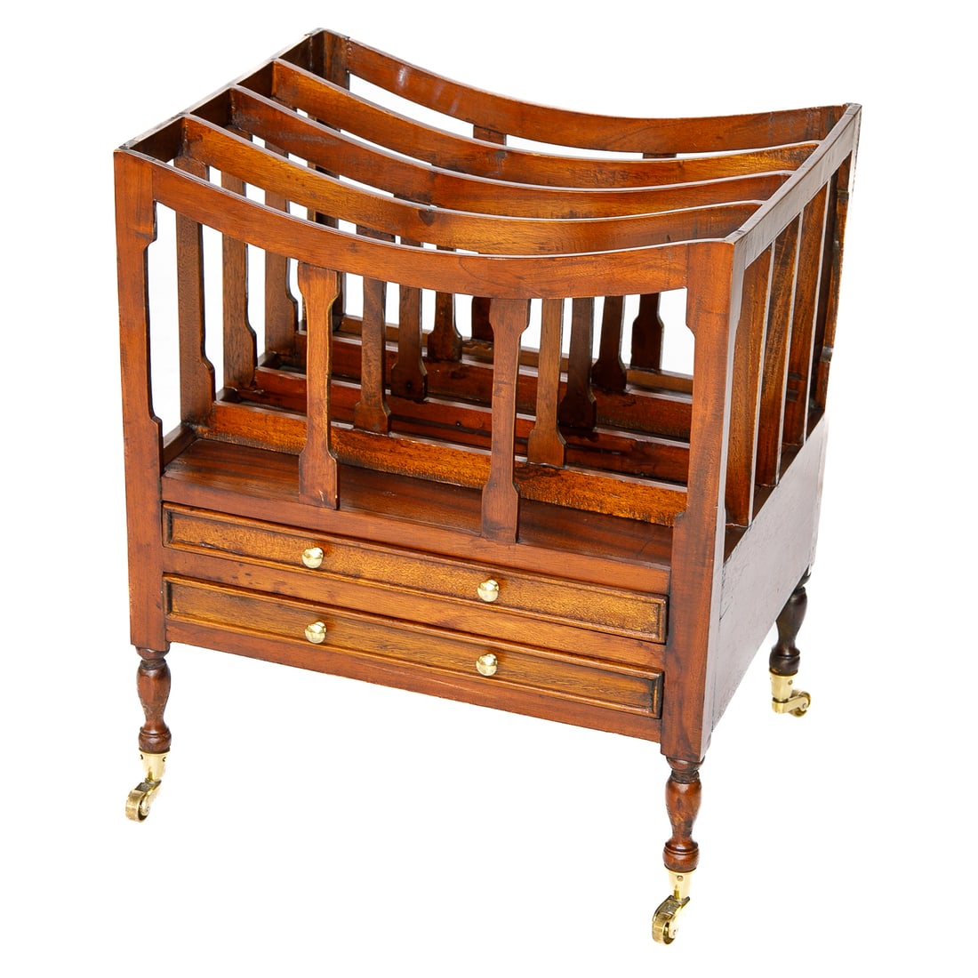 Acacia Wood Magazine Rack (1 of 4)