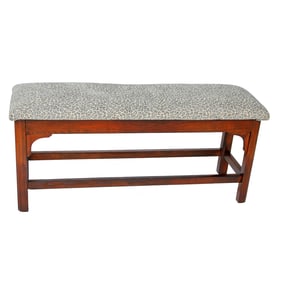 Contemporary Cherry Bench