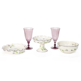 Group of Table Top Items, Five Total