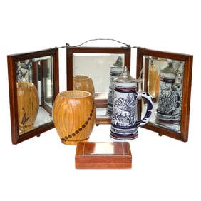 Group of Decorative Items, Four Total