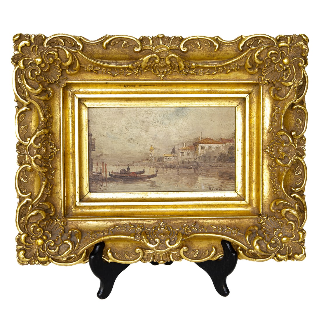 Canal Scene, Oil on Artist Board (1 of 5)