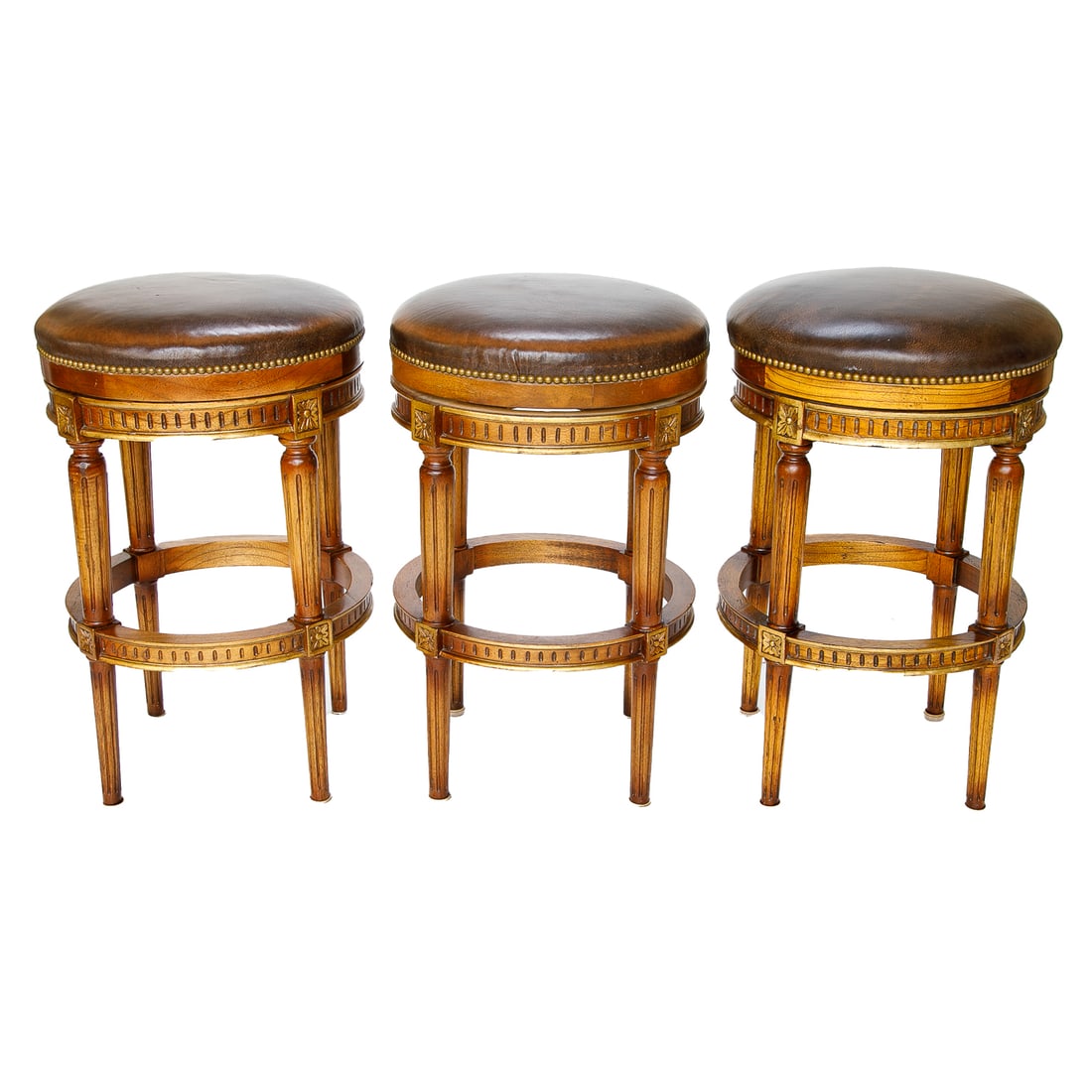 Group of Circular Counter Stools, Three Total (1 of 7)