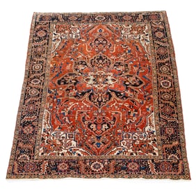 8'9" X 12" Heriz Rug