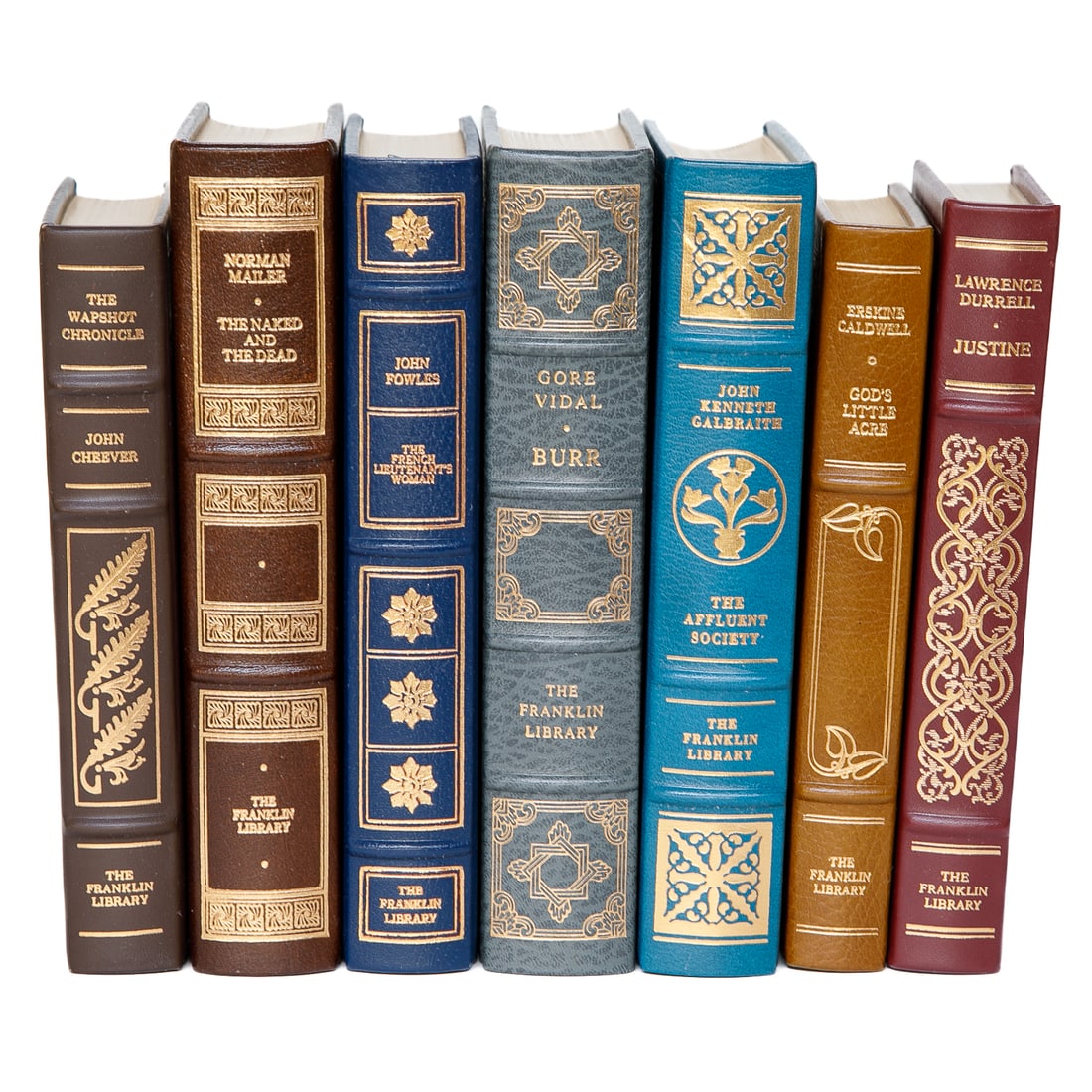 Group of The Franklin Library Leather Bound Books, Seven Total Volumes (1 of 19)