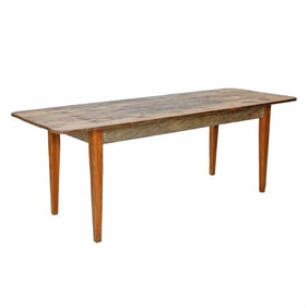 Rustic Pine Farm Table