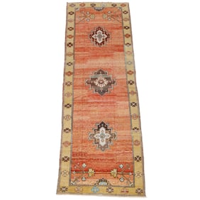 4' X 13' Anatolian Rug