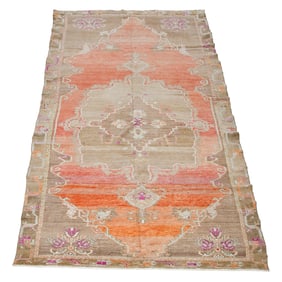 6'2" X 14'10" Oushak Rug