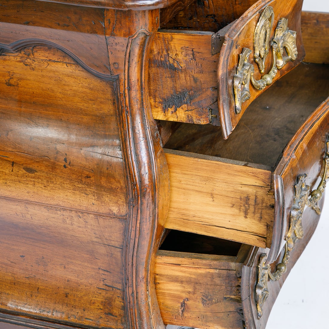 Early 19th C. French Walnut Commode - 8