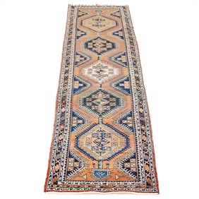 3'8" X 15' Heriz Runner