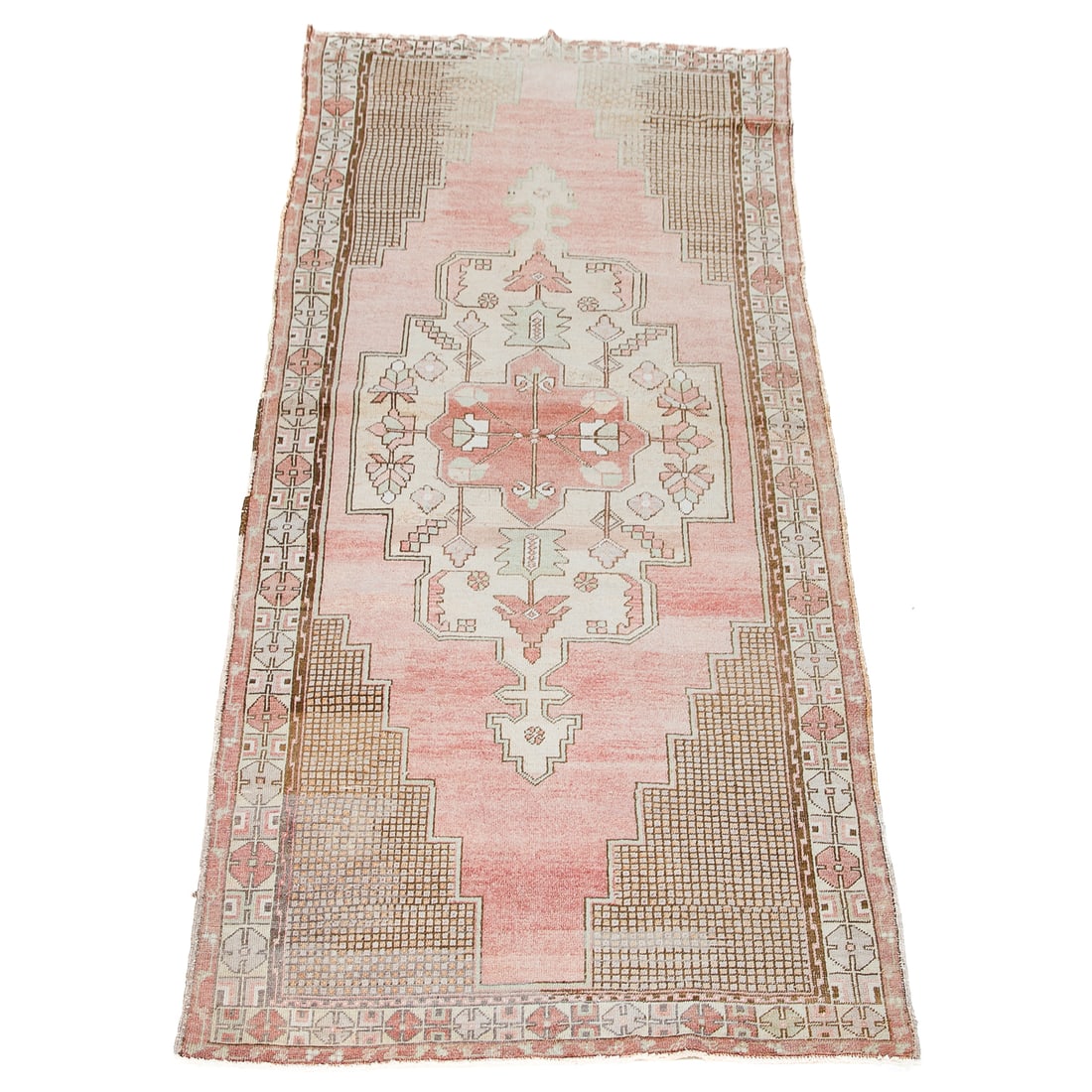 4'6" X 10'10" Oushak Rug: 4'6" X 10'10" Oushak Rug