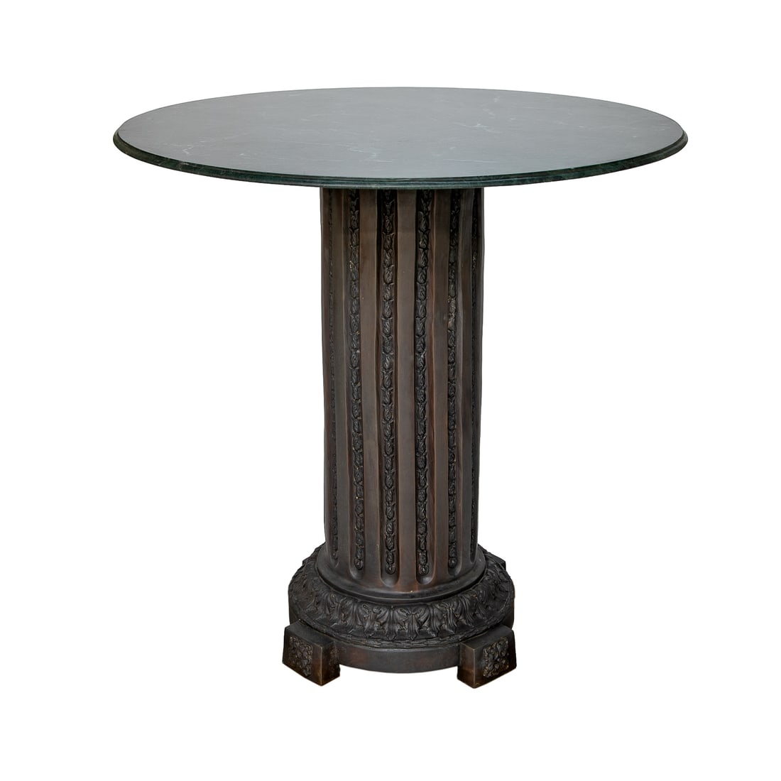 Marble and Bronze Bistro Table (1 of 4)