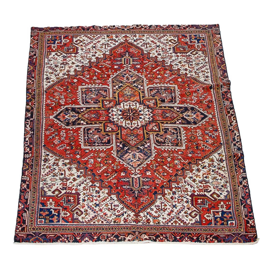 7'2" X 10'7" Heriz Rug: 7'2" X 10'7" Heriz Rug