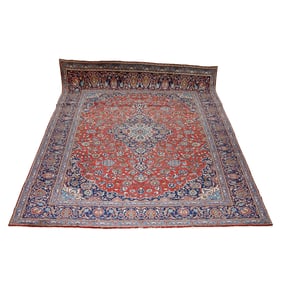 10'5" X 16'5" Kashan Rug