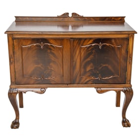 Antique English Mahogany Sheraton Style Brandy Board/Server