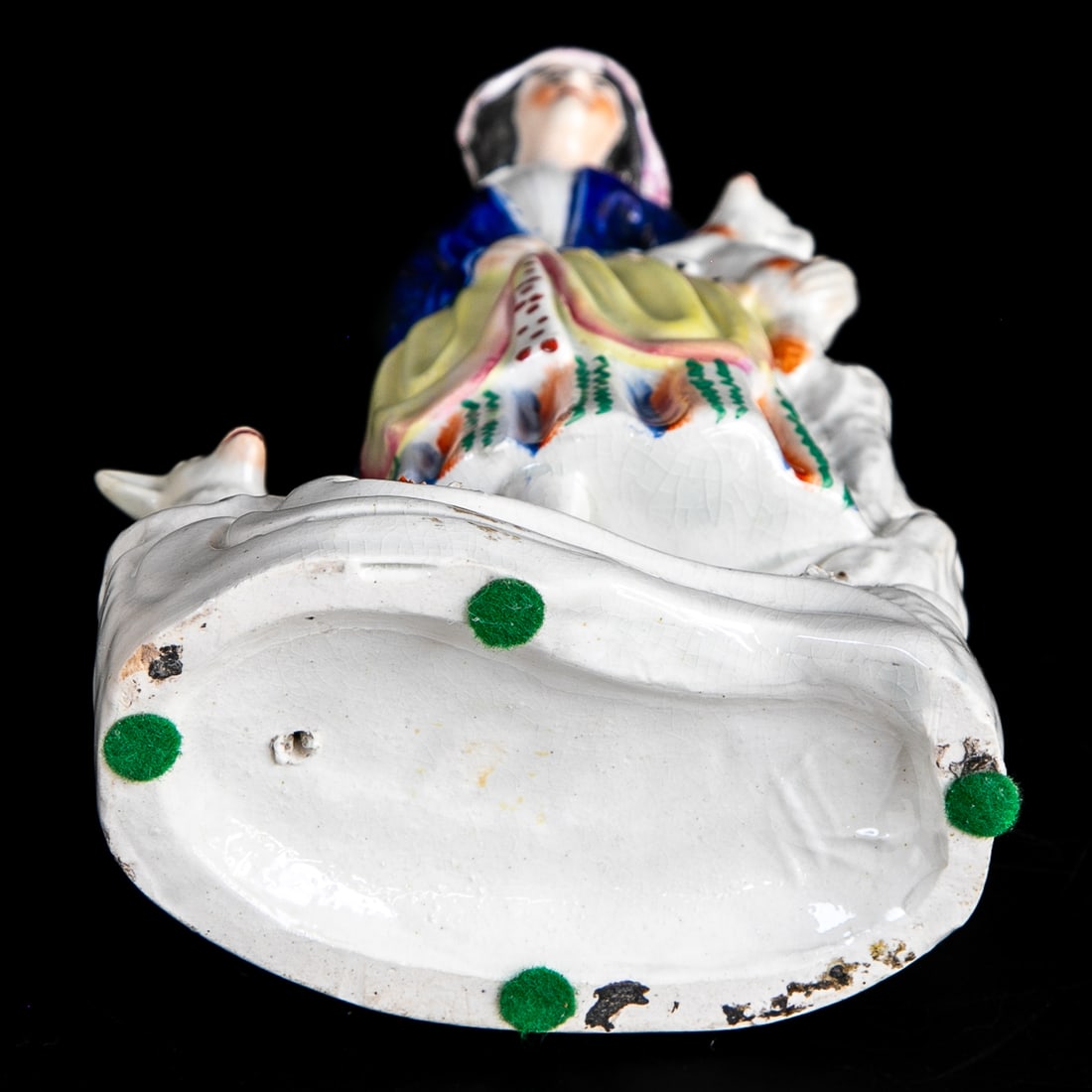 Late 19th C. Staffordshire Figures, Two Total - 6