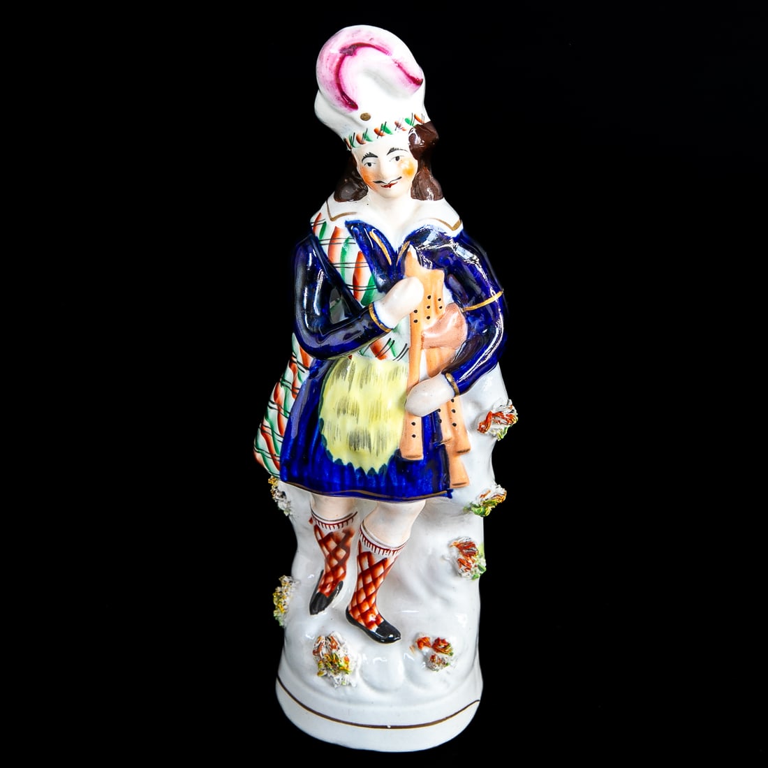 Late 19th C. Staffordshire Figures, Two Total - 7